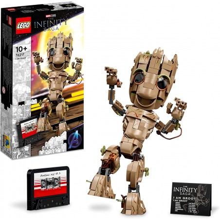 LEGO 76217 MARVEL STUDIOS THE INFINITY SAGA IO SONO GROOT