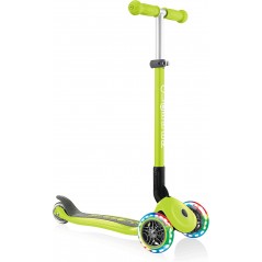 GLOBBER PRIMO FOLDABLE LUCI MONOPATTINO LIME