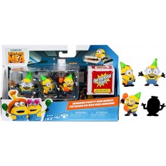 MINIONS PARTY BUS SET 4 PERSONAGGI GIOCHI PREZIOSI
