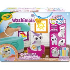 WASHIMALS PETS SPRAY BOUTIQUE SPRUZZA COLORA LAVA E RICOLORA CRAYOLA