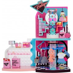 LOL SURPRISE OMG MALL OF SURPRISE CON 50 SORPRESE 2 PIANI E CAFFETTERIA MGA