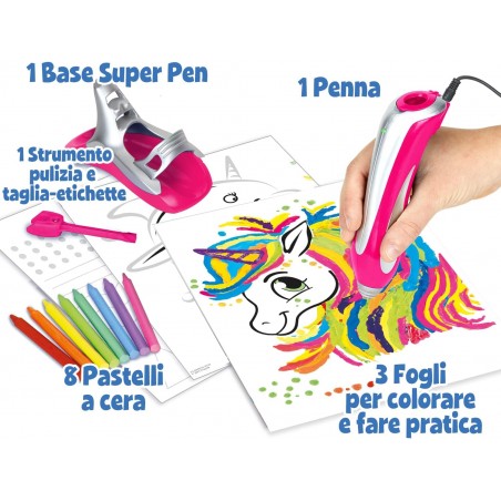 SUPER PEN NEON UNICORNO CRAYOLA BINNEY & SMITH
