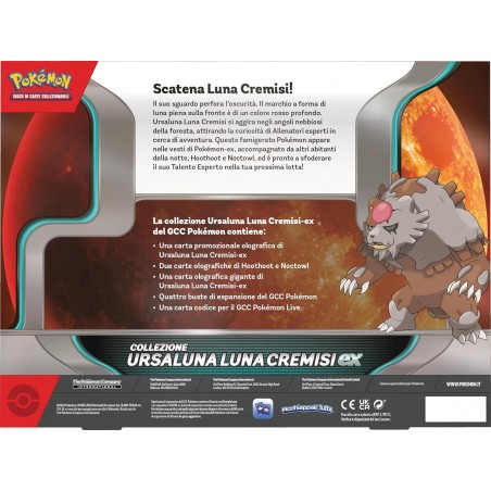 POKEMON URSALUNA LUNA CREMISI EX GAME VISION