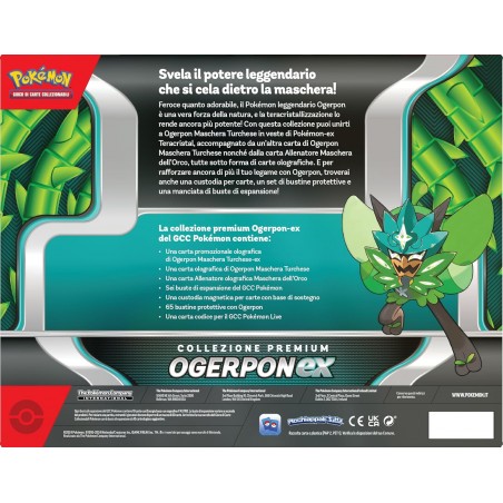 POKEMON COLLEZIONE PREMIUNM OGERPON EX GAME VISION 