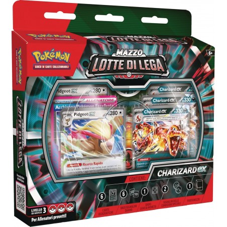POKEMON MAZZO LOTTE DI LEGA CHARIZARD EX GAME VISION
