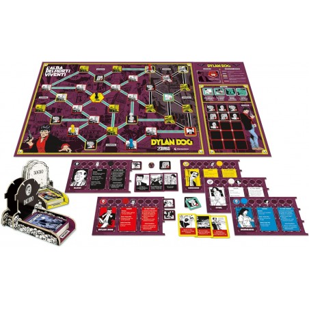 DYLAN DOG GIOCO DA TAVOLO INVESTIGATIVO CLEMENTONI
