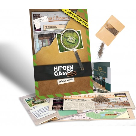 HIDDEN GAMES VELENO VERDE  IL GIOCO INVESTIGATIVO