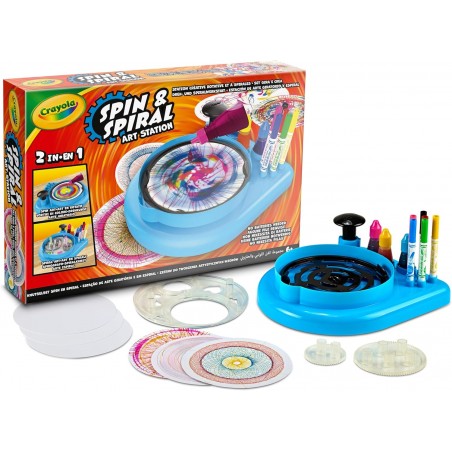 SPIN & SPIRAL SUPER SET GIRA E CREA CRAYOLA 