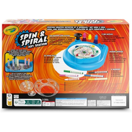 SPIN & SPIRAL SUPER SET GIRA E CREA CRAYOLA 