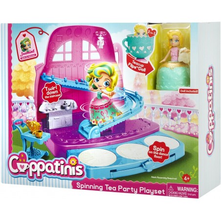 CUPPATINIS SPINNING TEA PARTY PLAYSET GIOCHI PREZIOSI