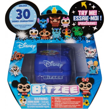 BITZEE DISNEY CUCCIOLO DIGITALE E  INTERATTIVO 30 PERSONAGGI DISNEY SPIN MA