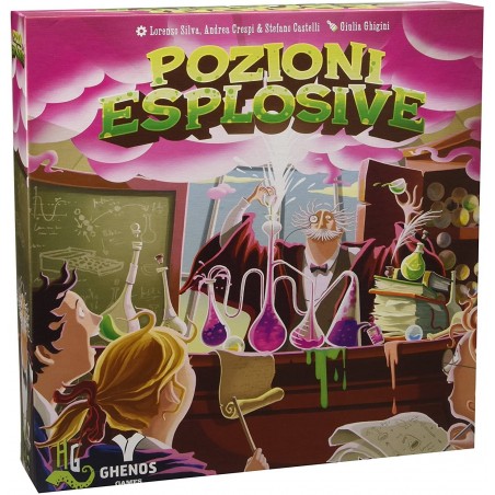 POZIONI ESPLOSIVE GIOCO DA TAVOLO GHENOS GAMES