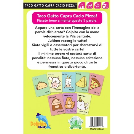 TACO GATTO CAPRA CACIO PIZZA GHENOS GAMES