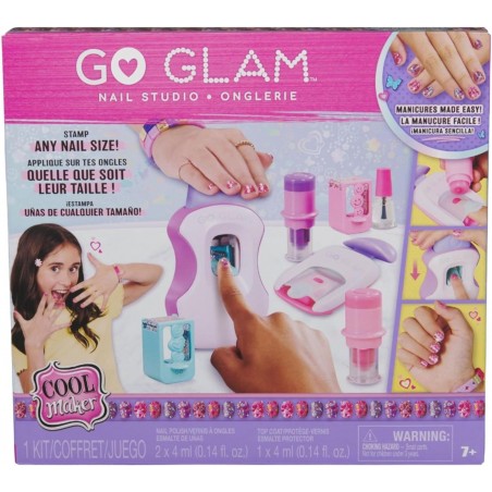 GO GLAM NAIL STUDIO MACCHINA DECORA  UNGHIE SPIN MASTER