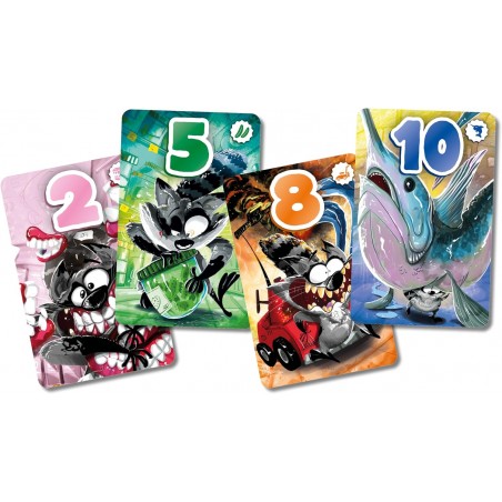 PROCIONI IN CASSA 4! GIOCO DI CARTE DV GAMES