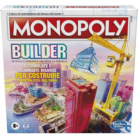MONOPOLY BUILDER GIOCO DA TAVOLO HASBRO GAMING F1696