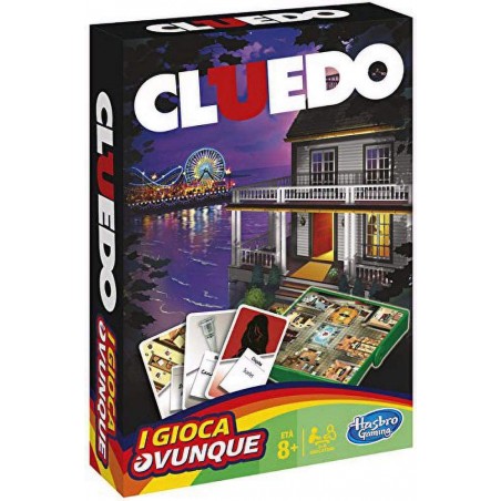 CLUEDO GIOCO DA TAVOLO TASCABILE HASBRO  GAMING