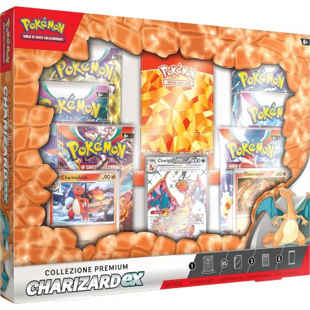 POKEMON COLLEZIONE PREMIUN CHARIZARD EX GAME VISION 