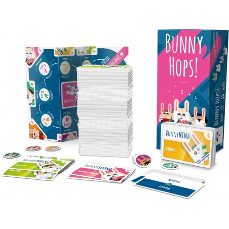 BUNNY HOPS! ASMODEE GIOCO DI CARTE PARTY GAME A SQUADRE