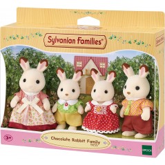 SYLVANIAN CHOCOLATE RABBIT FAMILY 5655 