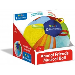 ANIMAL FRIENDS MUSICAL BALL CLEMENTONI  17464