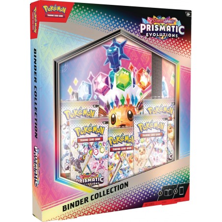 POKEMON EVOLUZIONI PRISMATICHE COLLEZION E CON RACCOGLITORE E 5 BUSTE GAME VISION