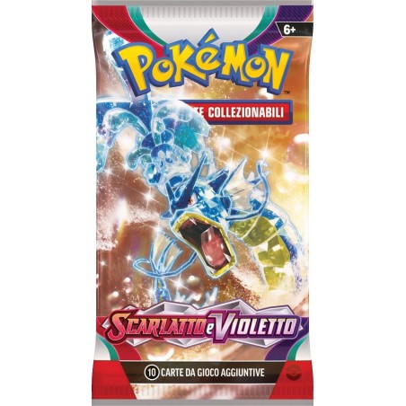 BUSTA POKEMON SCARLATTO E VIOLETTO  