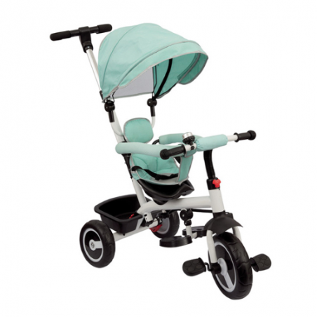 TRICICLO 3 IN 1 GIREVOLE VERDE  GIOCHERIA GGI210032