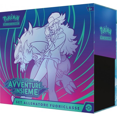 POKEMON SET ALLENATORE FUORICLASSE  SCARLATTO E VIOLETTO AVVENTURE INSIEME 
