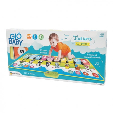 GIO BABY TASTIERA TAPPETO GIOCHERIA GGI220131