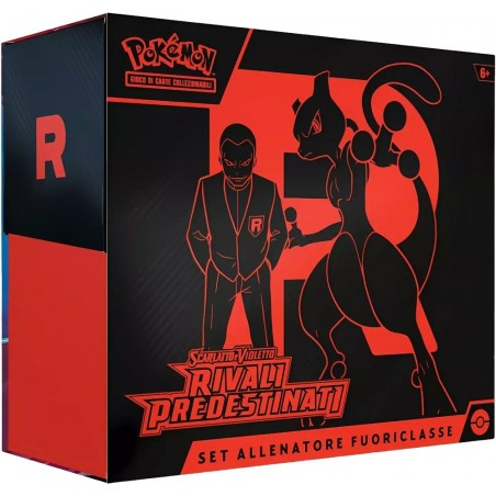 POKEMON RIVALI PREDESTINATI SET  ALLENATORE SCARLATTO E VIOLETTO