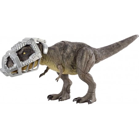 JURASSIC WORLD TIRANNOSAURUS REX PASSI LETALI LETALI MATTEL GWD67