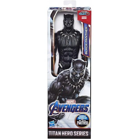 MARVEL AVENGERS TITAN HERO SERIES BLACK  PANTHER HASBRO