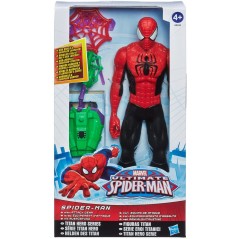 MARVEL ULTIMATE SPIDER-MAN SERIE TITAN  HERO CON EQUIPAGGIAMENTO D'ASSALTO 