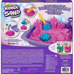 SPIN MASTER KINETIC SAND CASTELLO DI  SABBIA GLITTERATA 453 G 