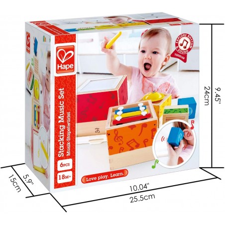 HAPE SET MUSICALE DA IMPILARE E0336 HAPE