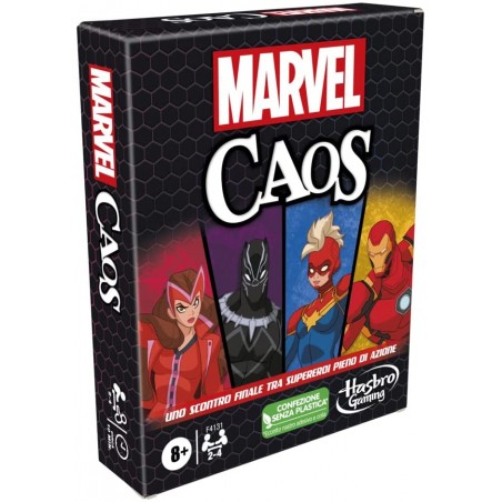 MARVEL CAOS GIOCO DI CARTE CON I SUPERER OI HASBRO GAMING