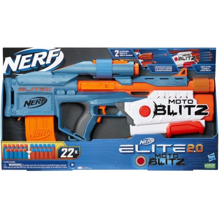 HASBRO NERF ELITE 2.0 MOTOBLIZT CS10 F5872