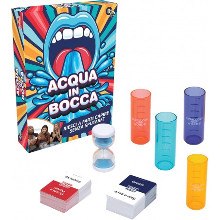 ACQUA IN BOCCA GOLIATH BEVI! PARLA! NON SPUTARE!