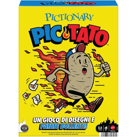 PICTONARY PIC-TATO GIOCO DELLA PATATA BOLLENTE IN ITALIANO MATTEL