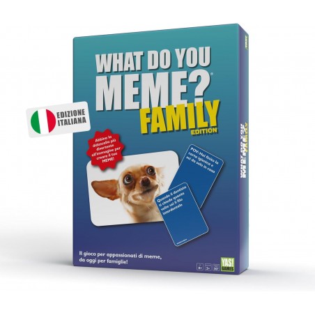 WHAT DO YOU MEME? FAMILY EDITION  GIOCO DA TAVOLO ROCCO GIOCATTOLI
