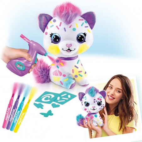 AIRBRUSH PLUSH GATTINO KITTY ROCCO GIOCATTOLI