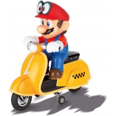 CARRERA RC SUPER MARIO ODYSSEY SCOOTER  VESPA RADIOCOMANDATA
