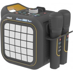 KARAOKE LIGHT PARTY VTECH KARAOKE CON 2 MICROFONI WIRELESS CASSA DA 40 WATT 