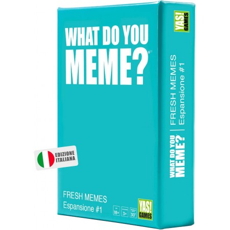 WHAT DO YOU MEME ESPANSIONE 1 GIOCO DI CARTE YAS GAMES