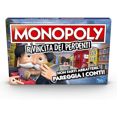 MONOPOLY LA RIVINCITA DEI PERDENTI GIOCO DA TAVOLO HASBRO GAMING