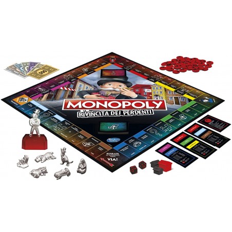 MONOPOLY LA RIVINCITA DEI PERDENTI GIOCO DA TAVOLO HASBRO GAMING