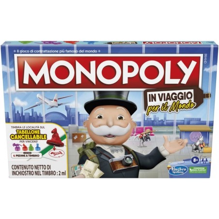 HASBRO MONOPOLY IN VIAGGIO PER IL MONDO F7007
