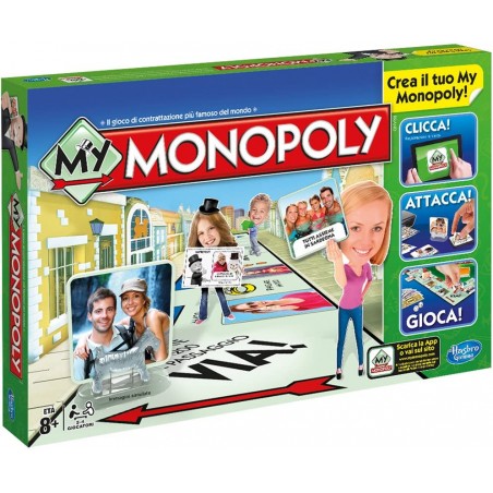 MY MONOPOLY GIOCO DA TAVOLO HASBRO GAMING