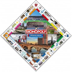 MONOPOLY EDIZIONE VERONA HASBRO  